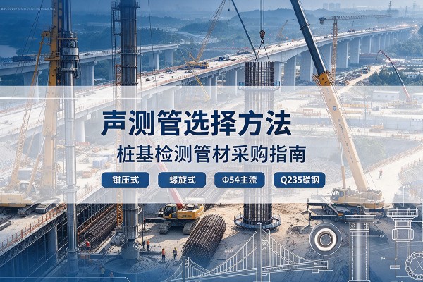 广州声测管选型标准