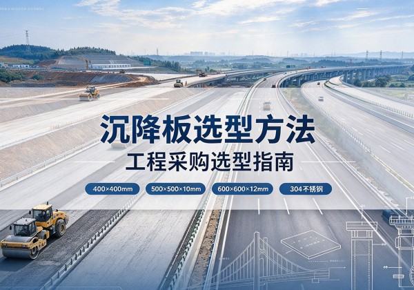 广州沉降板选择方法
